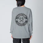 いちみるshopのWRMT BLACK LOGO Big Long Sleeve T-Shirt