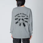 Beejouxのクワガタが大好きだ(ブラックデザイン) Big Long Sleeve T-Shirt