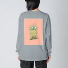 One Day Surf. by Takahiro.Kのpineapple ビッグシルエットロングスリーブTシャツ