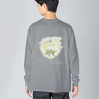 宇宙の真理ナビゲーターSunsCrystal's Shopのプルメリア-私たちは皆自分の現実の創造主- Big Long Sleeve T-Shirt