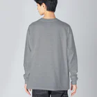 kg_shopのONSEN MANIA (ブラック) Big Long Sleeve T-Shirt