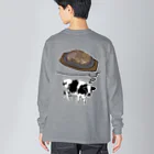 はる。の押し売りショップのステーキ Big Long Sleeve T-Shirt