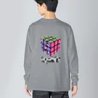 SUPERNOVA のSupernova Rubik's  ビッグシルエットロングスリーブTシャツ