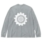 綾錦工房 りこりすの調弦盤【月光】 Big Long Sleeve T-Shirt