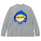 くまくま。ショップのあおずきんちゃん ビッグシルエットロングスリーブTシャツ