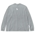 西表かえる連合公民館の蛙魂（白） Big Long Sleeve T-Shirt