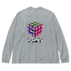 SUPERNOVA のSupernova Rubik's  ビッグシルエットロングスリーブTシャツ