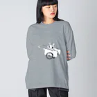 うさぎちゃんアイランドのおでかけうさぎちゃん Big Long Sleeve T-Shirt