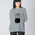 boo-banaのWhat do I want? Big Long Sleeve T-Shirt