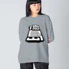 SHRIMPのおみせの徳島 ビッグシルエットロングスリーブTシャツ