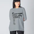 Aiji あいじの★ディジュリドゥTシャツ★ Big Long Sleeve T-Shirt