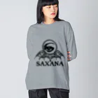 shopSAXANAのSAXANA_BK ビッグシルエットロングスリーブTシャツ