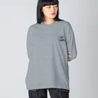 mogura_tanukiのtanuki_vintage01 Big Long Sleeve T-Shirt