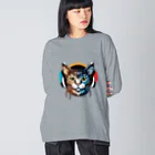 R&N PhotographyのDJ Cat Big Long Sleeve T-Shirt