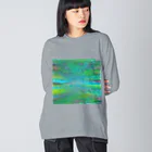 水草の地平線 Big Long Sleeve T-Shirt