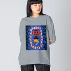 心の森ミュージアム　遊童館の郡上踊 Big Long Sleeve T-Shirt