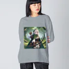 静寂工房の音のアリアナ・シルヴァシールド Big Long Sleeve T-Shirt