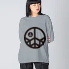 EARTHの循環と調和 Big Long Sleeve T-Shirt