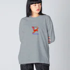 剣道グッズ　覆面剣士マスクドスウォーズマン　剣道Tシャツのマスクド・レッド Big Long Sleeve T-Shirt