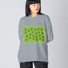 ツバメ堂のスズメの群れ Big Long Sleeve T-Shirt