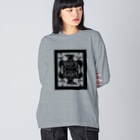 ツバメ堂の海亀神 Big Long Sleeve T-Shirt