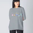 Giostraの5種の鉱物 Big Long Sleeve T-Shirt