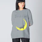 「お白湯」のGOODにゃいと Big Long Sleeve T-Shirt