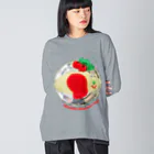 むにゅのにこにこオムライス Big Long Sleeve T-Shirt