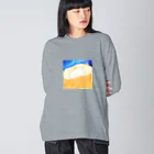 どるちぇ＊うさぎの《イラスト10》＊ゆめみるしろくま＊ Big Long Sleeve T-Shirt