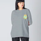 kumax69のイエローベア（小） Big Long Sleeve T-Shirt