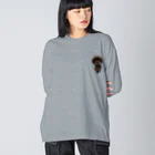 Onlywanのお座りヒュー Big Long Sleeve T-Shirt