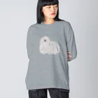 murafutaのコモンドール　 Big Long Sleeve T-Shirt