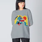 MUMBLEBOYの鏡像魔神１ Big Long Sleeve T-Shirt