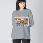 ぷりぷりピンポンパールのぷりぷりピンポンパール　2 Big Long Sleeve T-Shirt