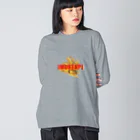 うさぎちゃんアイランドのIMOKENPI Big Long Sleeve T-Shirt