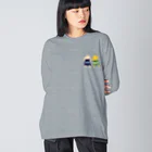 aeiuoのこっそりSUMO-TORI Big Long Sleeve T-Shirt