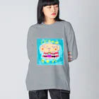 おじじなるらぶのこぶたのなおブー🐽たか☆ゆきスペシャル ビッグシルエットロングスリーブTシャツ