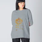 妖怪バリスタのslow life Big Long Sleeve T-Shirt