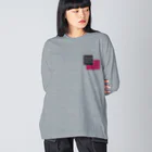 Purple Pearlのproud Big Long Sleeve T-Shirt