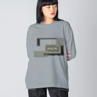 アリーヴェデルチャンネルSHOPのCYBER WINDOW KHK Big Long Sleeve T-Shirt