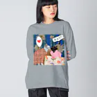 水彩屋の切ない片想い♥️ Big Long Sleeve T-Shirt