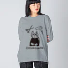 mapechiのトラネコしまお、床屋へ Big Long Sleeve T-Shirt