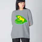 LalaHangeulの猛毒吹矢ガエル Big Long Sleeve T-Shirt