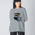 にくまん子の殻 Big Long Sleeve T-Shirt