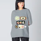 cotton-berry-pancakeの居酒屋ちゃん3 ビッグシルエットロングスリーブTシャツ