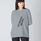 謎はないけど謎解き好きのお店のNO ESCAPE, NO LIFE Big Long Sleeve T-Shirt