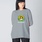 LureNews.TV ＆ Vishのオニちゃんねる ビッグシルエットロングスリーブTシャツ