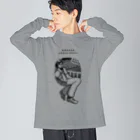 MAKI IRIE shopのtelephone ビッグシルエットロングスリーブTシャツ