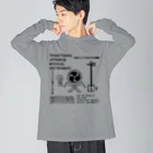 ぺんぎん24の和楽器大集合！(前面-ブラック) Big Long Sleeve T-Shirt