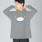 segasworksのGYO~ZA（水ぎょうざ） ビッグシルエットロングスリーブTシャツ